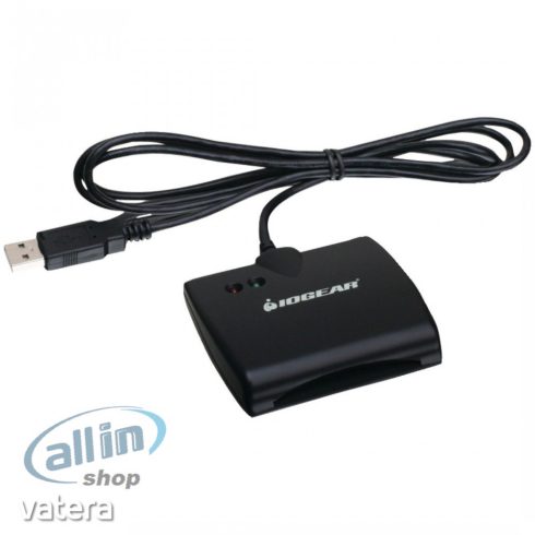 IOGEAR USB intelligens kártya-olvasó, TAA-kompatibilis, GSR202