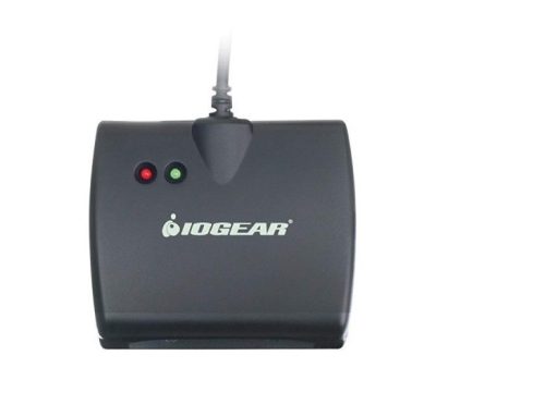 IOGEAR USB intelligens kártya-olvasó, TAA-kompatibilis, GSR202
