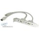 Lindy 33124 USB / FireWire konzol PC-hez, szürke