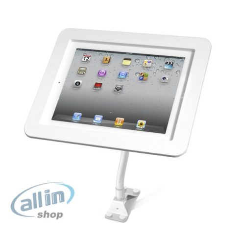 Maclocks FlexArm - Notebook állvány,fehér ,fém,-90 - 90 ° 360 ° iPad