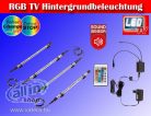 Trango LED Többszínű RGB TV Háttérvilágítás 24-50 " ,hangérzékelővel,távirányítóval