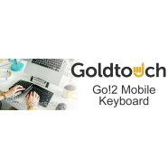   Goldtouch GTP-0044GE Go! 2 Bluetooth vezeték nélküli mobil billentyűzet[német elrendezés]