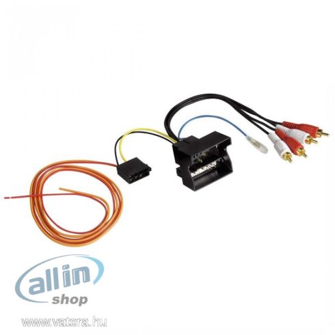 Hama Active System Adapter / Audi / Bose Quadlock fekete kábel interfész / gender adapter