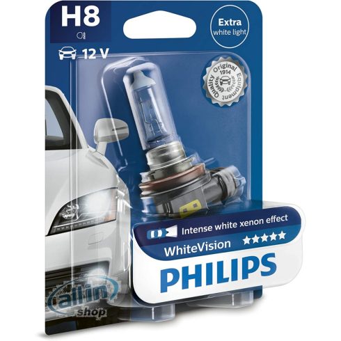 Philips WhiteVision H8 +60% 12360WHVB1 1db/bliszter
