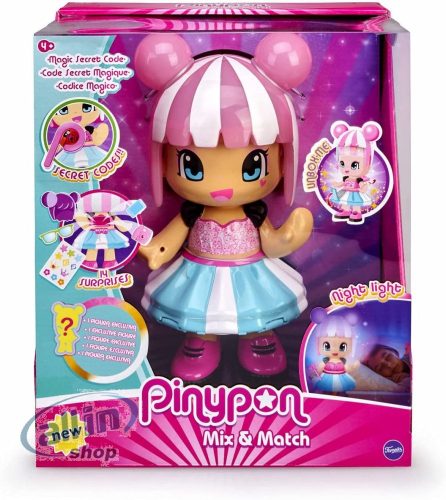 Pinypon Magic Secret Code nagy figura 30 cm-es meglepetésekkel 4-8 éves fiúknak és lányoknak