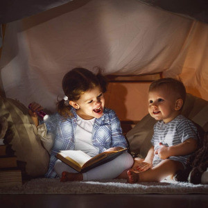 Everbrite Mini alumínium LED zseblámpa készlet nyakpánttal