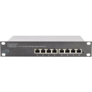   DIGITUS DN-95317 Professional 10 inch 8-port Gigabit Ethernet PoE switch