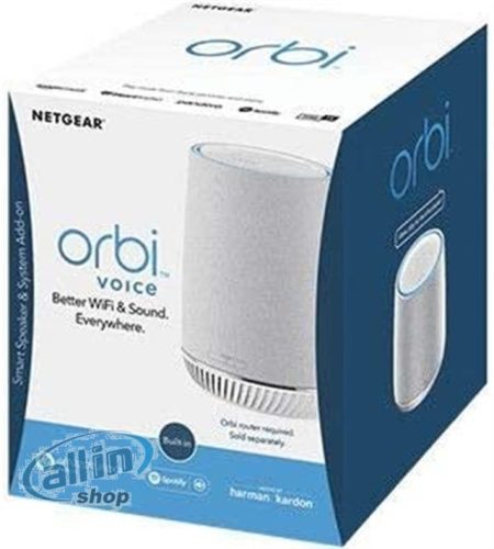 NETGEAR Orbi Voice RBS40V - Intelligens hangszóró - Ethernet, Wi-Fi - kétirányú (RBS40V-100EUS) 