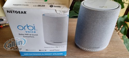 NETGEAR Orbi Voice RBS40V - Intelligens hangszóró - Ethernet, Wi-Fi - kétirányú (RBS40V-100EUS) 