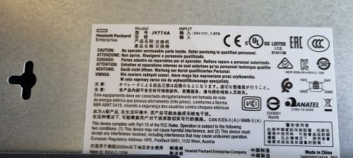 HPE J9780A - Aruba 2530 switch 