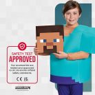 Steve jelmez fiúknak - Minecraft( Kicsi 4-6 éves korig)Csomagolássérült