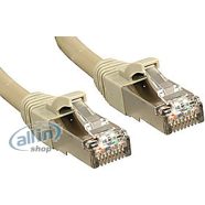   Lindy Cat.6 SSTP/S/FTP PIMF Premium Patch Cable 5 m - Hálózati kábel (5 m, RJ-45, RJ-45, bézs)