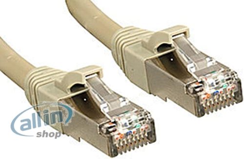 Lindy Cat.6 SSTP/S/FTP PIMF Premium Patch Cable 5 m - Hálózati kábel (5 m, RJ-45, RJ-45, bézs)