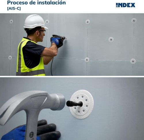 Index AISC10090 - dübel szigetelő panelek rögzítésére 10 x 90 (100db/doboz)