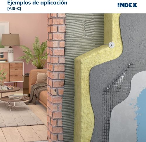 Index AISC10090 - dübel szigetelő panelek rögzítésére 10 x 90 (100db/doboz)