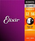 Elixir 11077 Nanoweb 12-56 akusztikus gitár húrkészlet