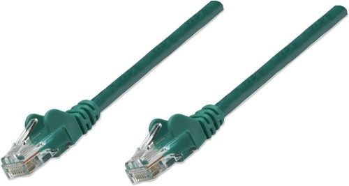 Intellinet hálózati kábel, Cat6, 5 m, zöld