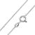  MATERIA 925 ezüst lánc 1 mm – Női ( 40 cm )