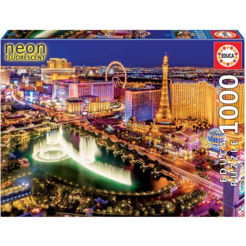 Educa 16761 - Las Vegas - 1000 db - Neon Puzzle