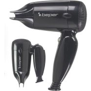   BEPER 40405 - Kompakt utazási hajszárító, 2 sebesség és hőmérséklet, hideg levegő sugár, koncentrátor, 1200 W