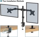 Bontec monitor asztali tartó két 15-32 collos monitorhoz