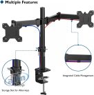 Bontec monitor asztali tartó két 15-32 collos monitorhoz