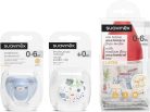 Suavinex, újszülött szett 150 ml-es üveggel, anatómiai cumival és kerek csattal
