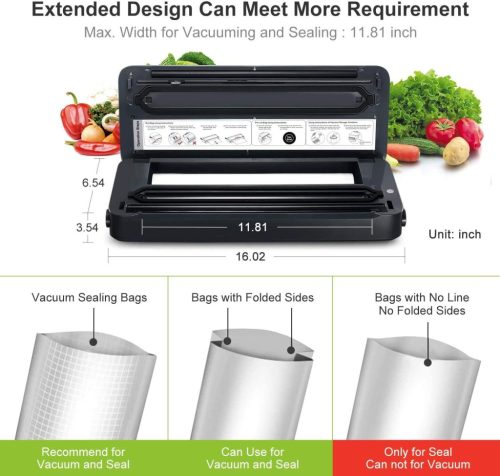 Bonsenkitchen VS3801 Vákumfóliázó gép