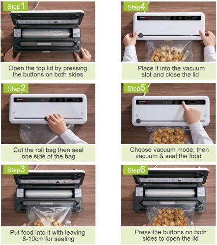 Bonsenkitchen VS3801 Vákumfóliázó gép