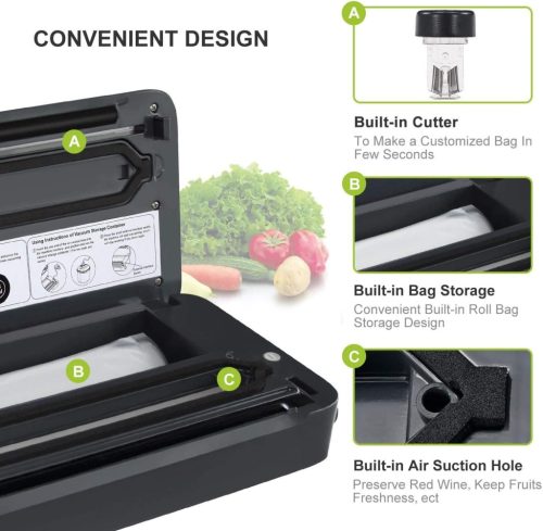 Bonsenkitchen VS3801 Vákumfóliázó gép