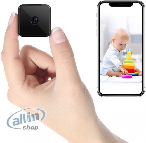 Mini HD WiFi kamera,7 napos ,IR éjszakai látás,