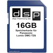 DSP 16 GB memóriakártya a Panasonic Lumix DMC-TZ6