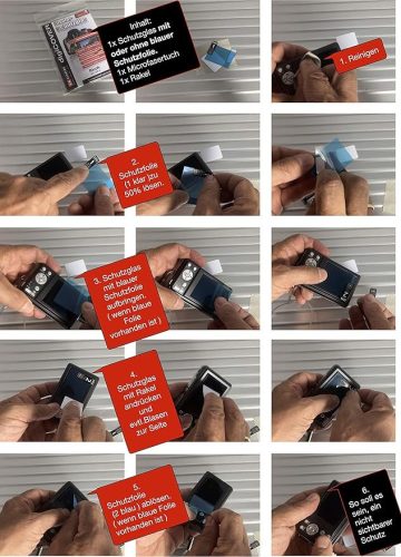 DigiCOVER Premium LCD képernyővédő fólia a Panasonic DMC-TZ8-hoz