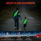 HENMI futólámpa kocogáshoz fényvisszaverő övvel