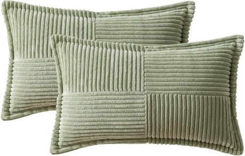 EMEMA Kordbársony Párnahuzatok, Puha Dekoratív Párnahuzat