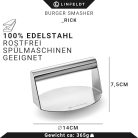 LINFELDT Burger Smasher rozsdamentes hamburgerprés