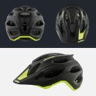 ALPINA Carapax 2.0 bukósisak matt fekete, neon sárga 52-57 cm