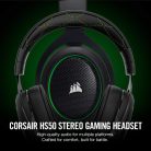 CORSAIR HS50 - Stereo Gaming Headset Zöld Fejhallgató