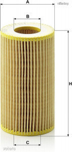 MANN-FILTER HU 718/1 z Olajszűrő