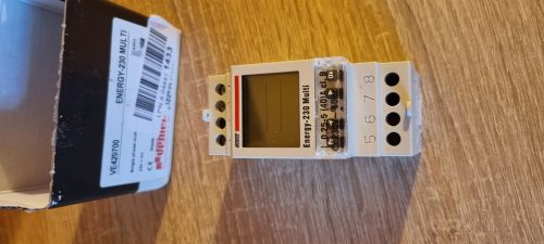 VEMER VE429700 Modell ENERGY-230 Több egyfázisú energiamérő aktív energiához max. 40A. DIN sínre szerelhető