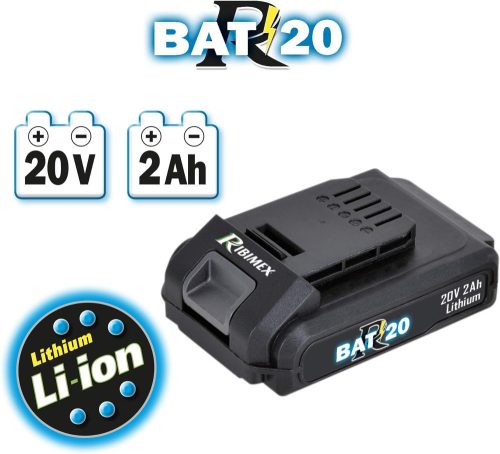 RIBILAND lítium akkumulátor 20V - 2 Ah - RBAT20