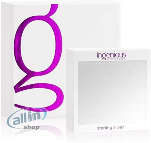 Ingenious Jewellery Rose Gold virág karika fülbevaló