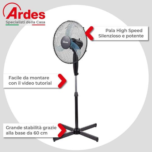 ARDES Penny 40P AR5AM40P - Talapzatos ventilátor