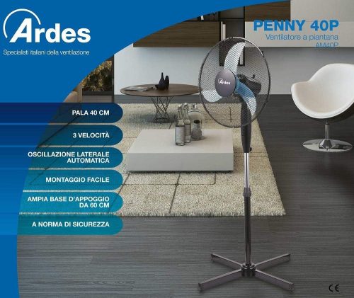 ARDES Penny 40P AR5AM40P - Talapzatos ventilátor