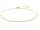 Happiness Boutique Női finom choker nyaklánc 18 karátos arannyal futtatva