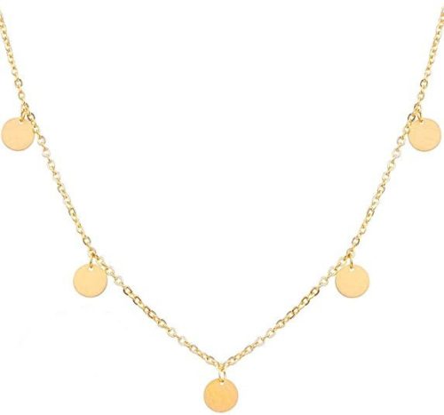 a little something ®  Camden Necklace | Női érmelánc 18 karátos arannyal futtatva