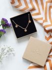 a little something ®  Camden Necklace | Női érmelánc 18 karátos arannyal futtatva