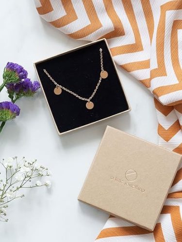 a little something ®  Camden Necklace | Női érmelánc 18 karátos arannyal futtatva