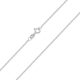 MATERIA  AG 925 ezüst lánc 1 mm – Női 100 cm   hosszú