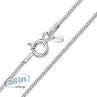 Amberta® Gioielli  -925 Sterling Silver női szegélyláncos lánc 1,1 mm széles 45 cm hosszú